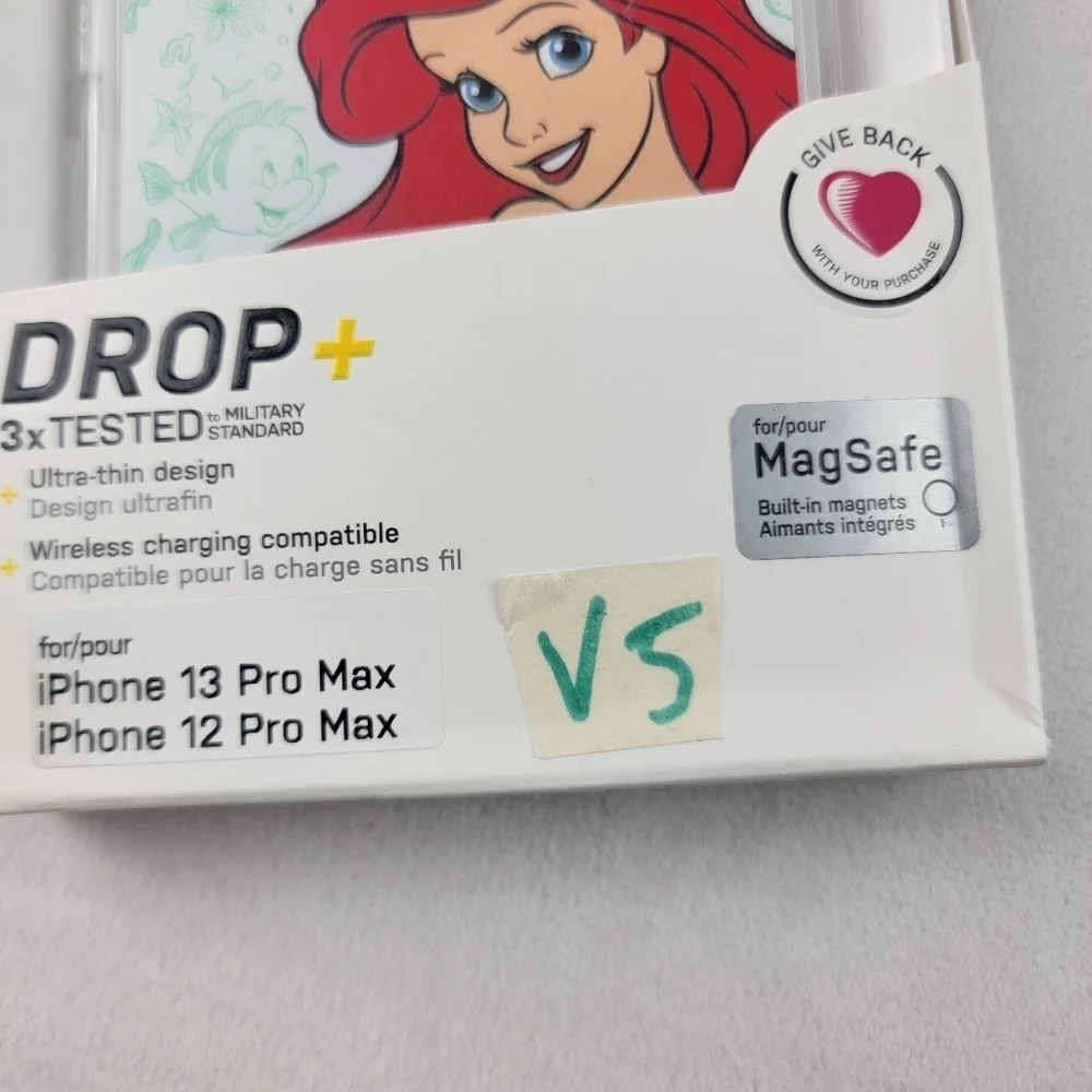 NWT Otter Box Ariel The Little Mermaid iPhone 12 / 13 Pro Max‎ phone case